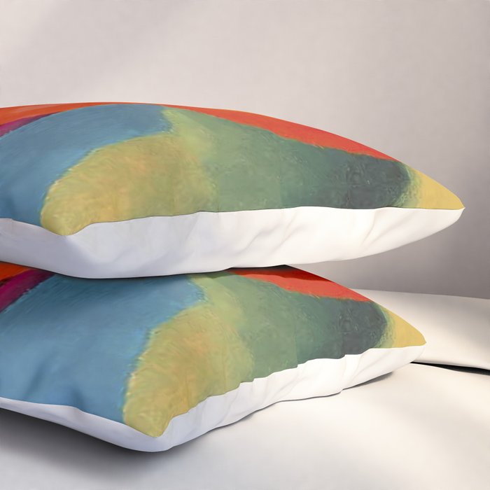 Georgia O'Keeffe Red Canna 1919 Pillow Sham Gallery Image 3