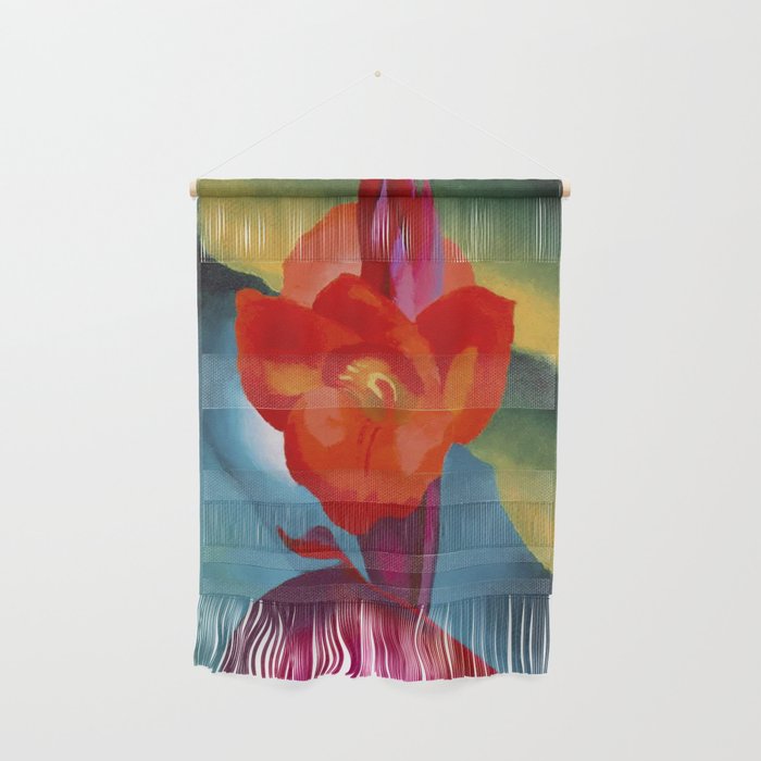 Georgia O'Keeffe Red Canna 1919 Wall Hanging Gallery Image 1