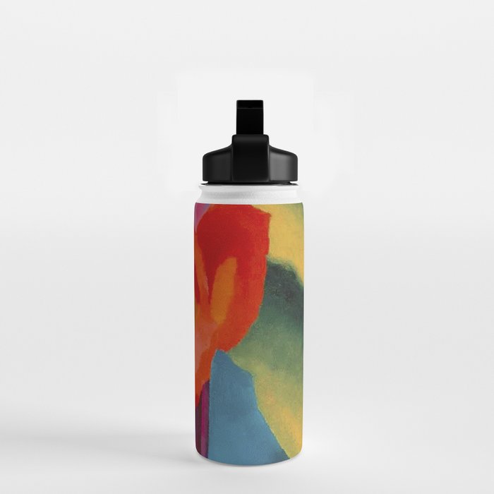 Georgia O'Keeffe Red Canna 1919 Water Bottle Gallery Image 2