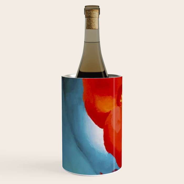 Georgia O'Keeffe Red Canna 1919 Wine Chiller Gallery Image 2