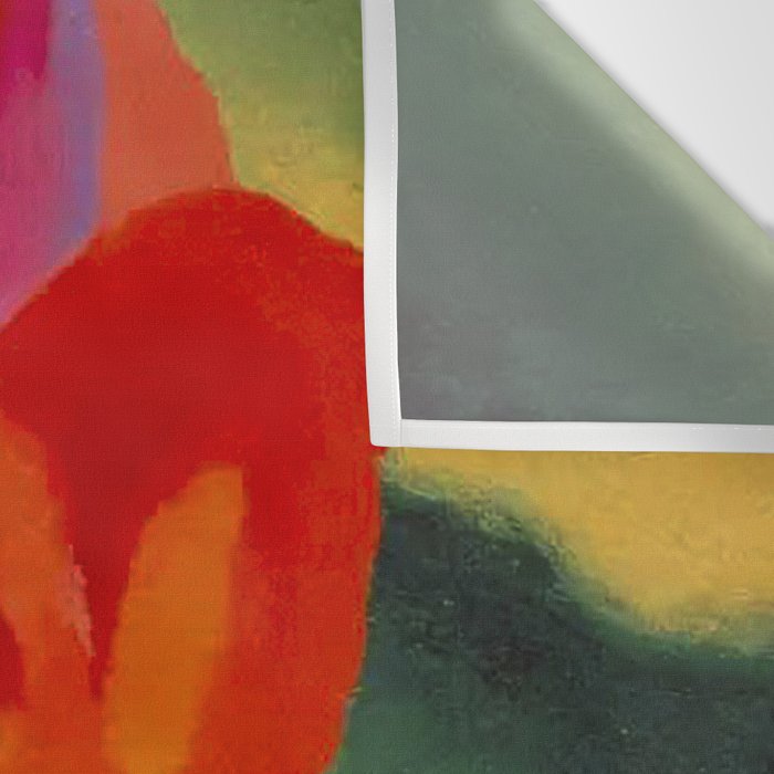 Georgia O'Keeffe Red Canna 1919 Wall Tapestry Gallery Image 3