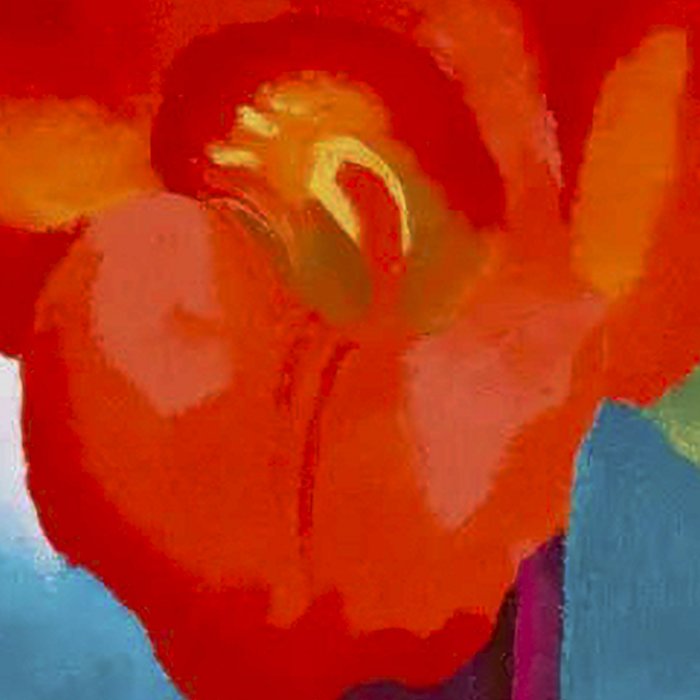 Georgia O'Keeffe Red Canna 1919 Coffee Mug Gallery Image 2