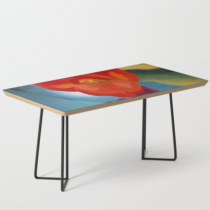 Georgia O'Keeffe Red Canna 1919 Coffee Table Gallery Image 1