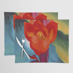 Georgia O'Keeffe Red Canna 1919 Placemat Gallery Image 1