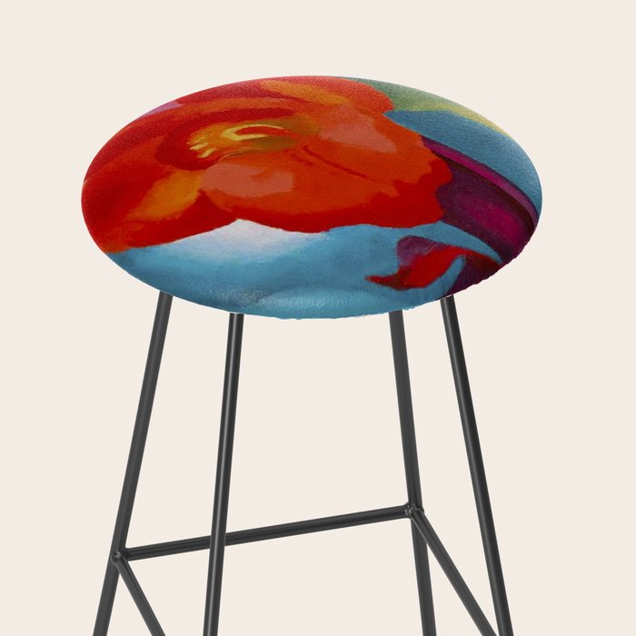 Georgia O'Keeffe Red Canna 1919 Stool Gallery Image 2