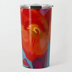 Georgia O'Keeffe Red Canna 1919 Travel Mug Gallery Image 1