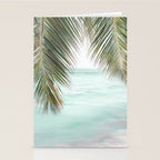 Tropical Escape - Palm Beach Wall Art Print Stationery Card Gallery Image 2