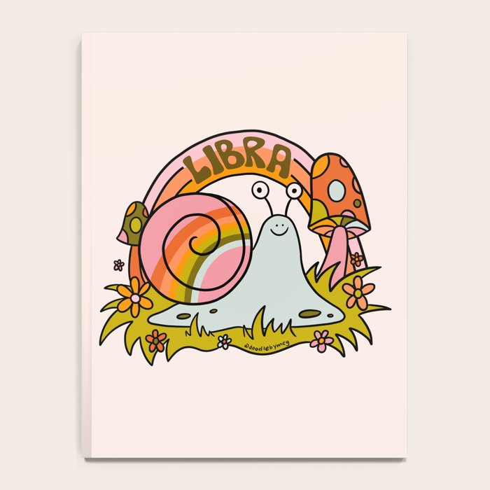 Libra Snail Notebook Gallery Image 4