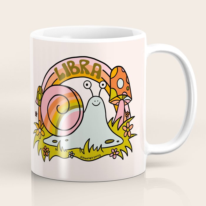 Libra Snail Coffee Mug Gallery Image 1