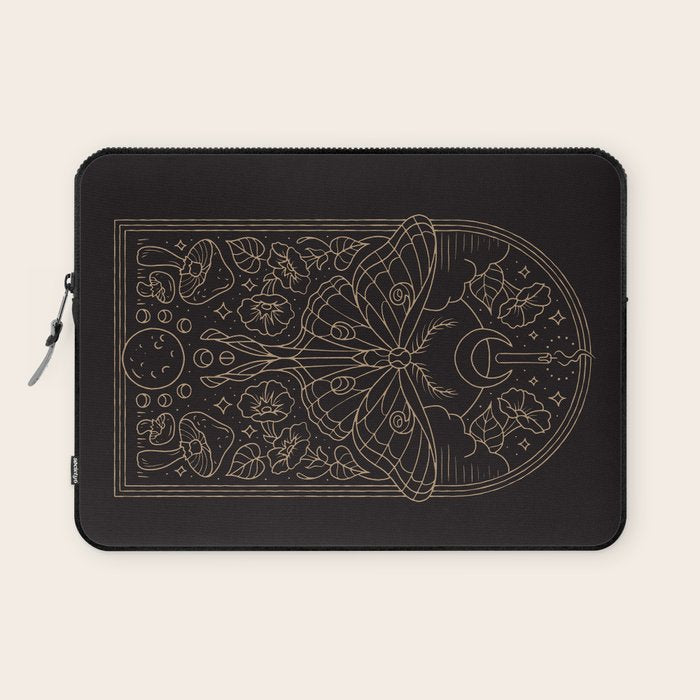 Moon Moth Laptop Sleeve Gallery Image 1