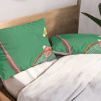 Dancing Feathers Pillow Sham Gallery Image 2