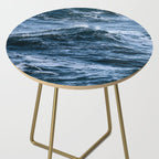 Marbled Waves of Blue Side Table Gallery Image 2