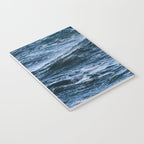 Marbled Waves of Blue Notebook Gallery Image 3