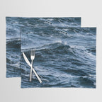 Marbled Waves of Blue Placemat Gallery Image 1