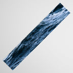 Marbled Waves of Blue Table Runner Gallery Image 3