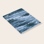Marbled Waves of Blue Notebook Gallery Image 2