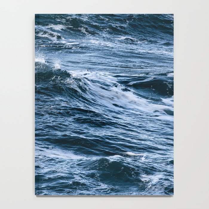 Marbled Waves of Blue Notebook Gallery Image 4