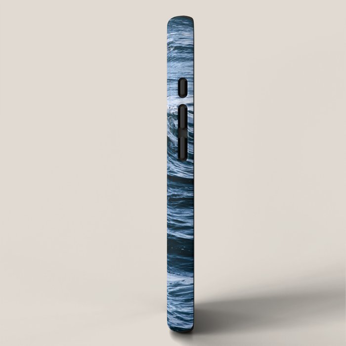 Marbled Waves of Blue iPhone Case Gallery Image 2
