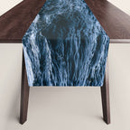 Marbled Waves of Blue Table Runner Gallery Image 1