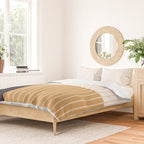 Color Block Line Abstract LXX Retro Boho Duvet Cover Gallery Image 2