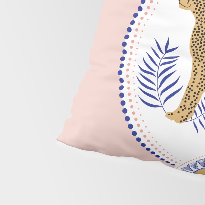 Wild Cheetah and the Moon 2 Pillow Sham Gallery Image 4