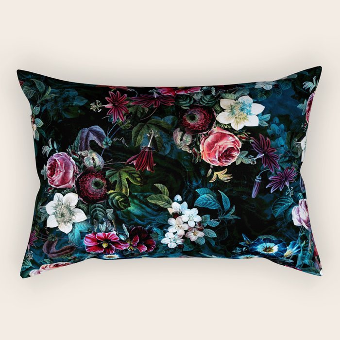 NIGHT GARDEN XI Rectangular Pillow Gallery Image 1