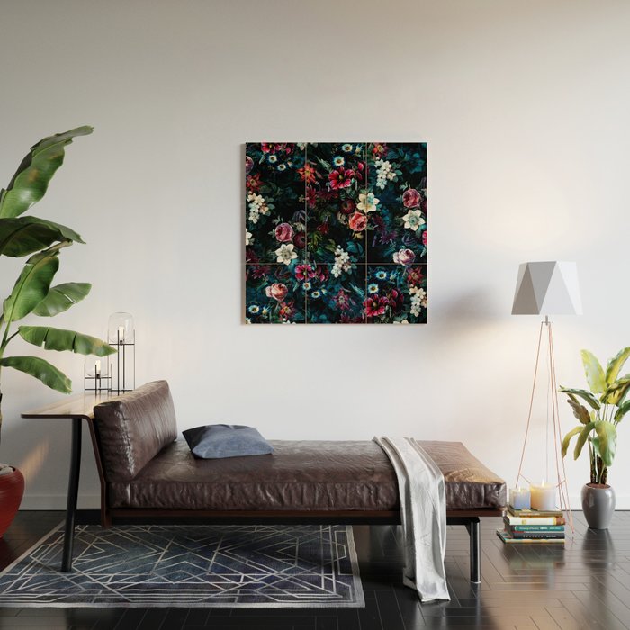 NIGHT GARDEN XI Wood Wall Art Gallery Image 2