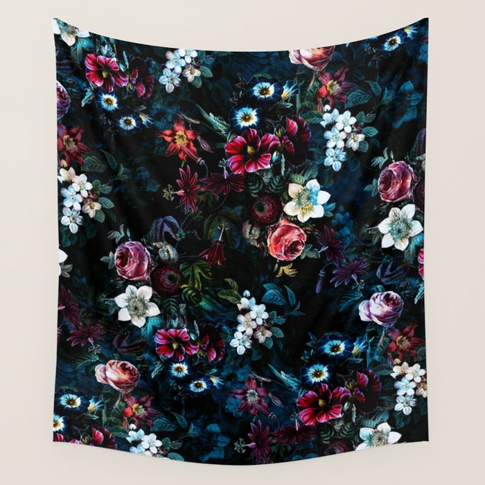 NIGHT GARDEN XI Wall Tapestry Gallery Image 4