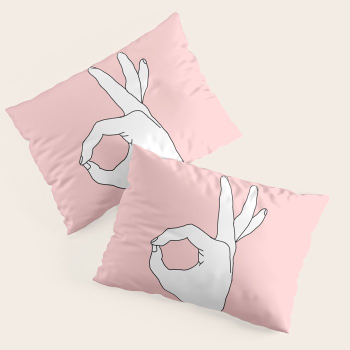 OK  OK  OK Pillow Sham Gallery Image 3