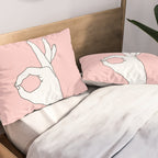 OK  OK  OK Pillow Sham Gallery Image 2