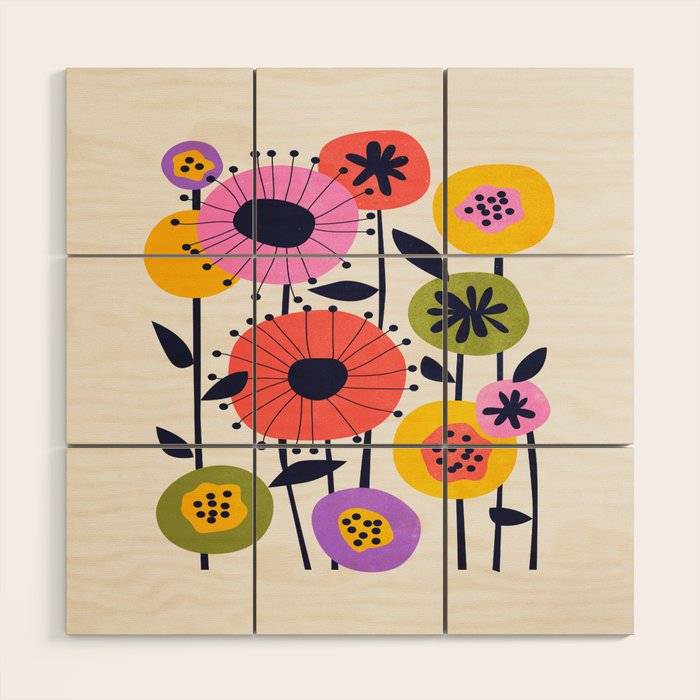 Paris: Botanica Edition | Flower Market Wood Wall Art Gallery Image 1