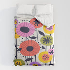 Paris: Botanica Edition | Flower Market Duvet Cover Gallery Image 6