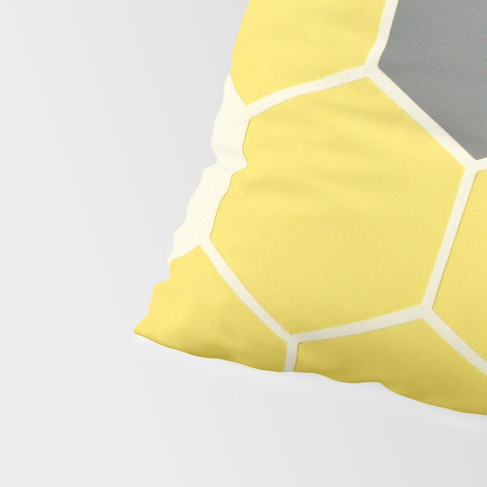 Yellow Honeycomb Pillow Sham Gallery Image 4