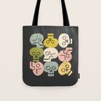 Happy Skulls Tote Bag Gallery Image 1