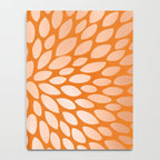 Floral Bloom in Orange Notebook Gallery Image 4