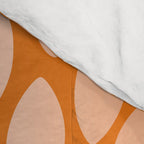 Floral Bloom in Orange Comforter Gallery Image 4