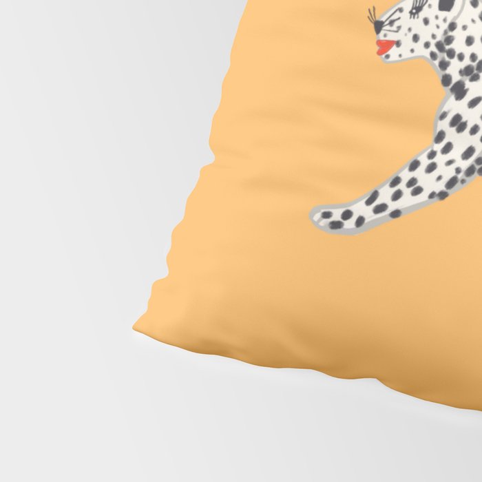 White fashionable cheetah  Pillow Sham Gallery Image 4