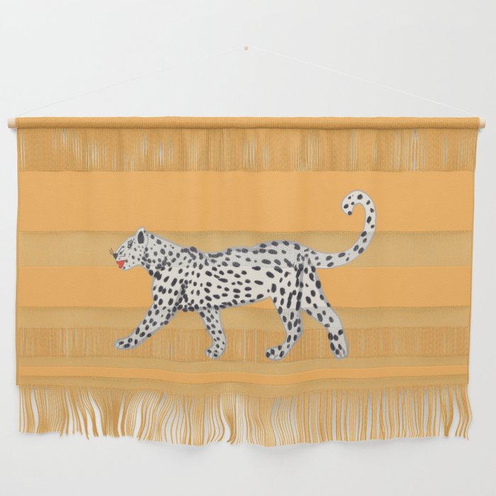White fashionable cheetah  Wall Hanging Gallery Image 1