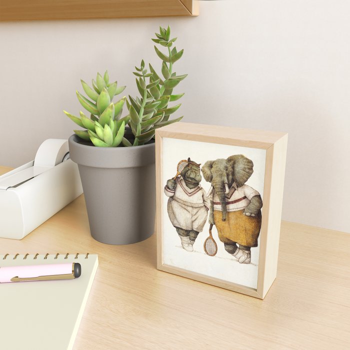 Gentlemen of the Court Mini Art Print Gallery Image 2