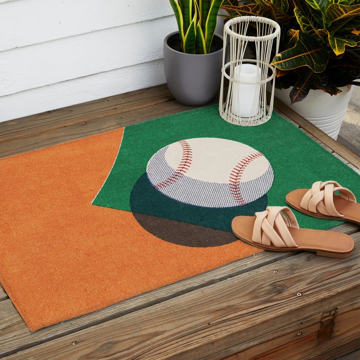 BALLS / Baseball I Outdoor Rug Gallery Image 2