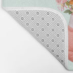 FLOWER POWER Bath Mat Gallery Image 2