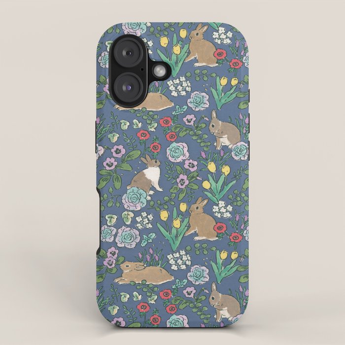 with early spring flowers iPhone Case Gallery Image 1