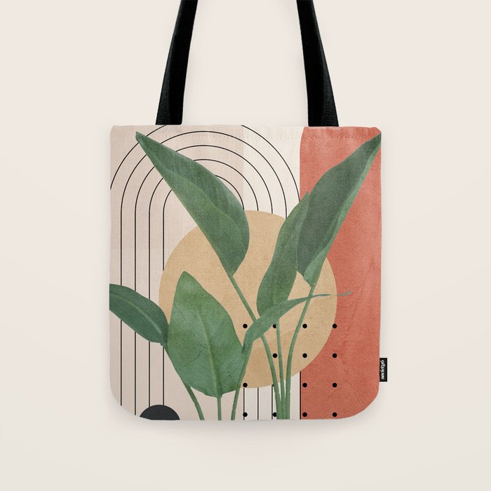 Nature Geometry V Tote Bag Gallery Image 1