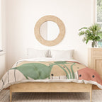 Nature Geometry V Duvet Cover Gallery Image 3