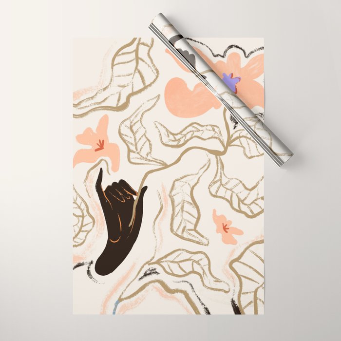 Fleur Wrapping Paper Gallery Image 1