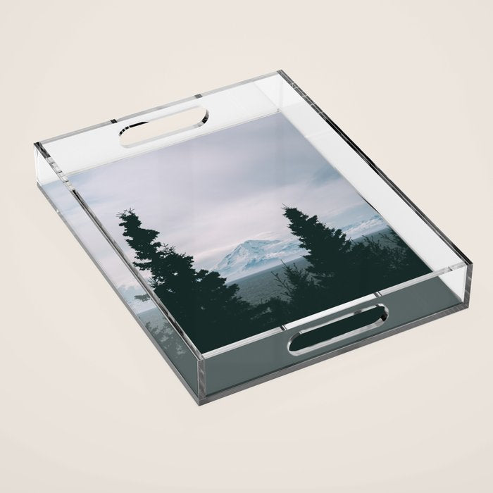 Mount Redoubt Acrylic Tray Gallery Image 1