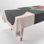Flowers in Black Vase 3 Tablecloth Gallery Image 1
