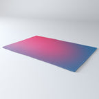 Glowy Blue And Pink Gradient Rug Gallery Image 3