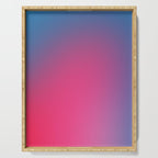 Glowy Blue And Pink Gradient Serving Tray Gallery Image 1