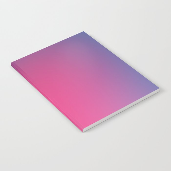 Glowy Blue And Pink Gradient Notebook Gallery Image 2